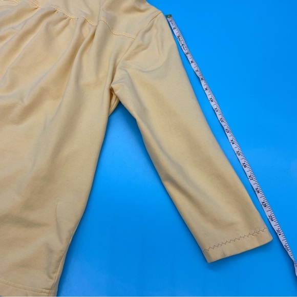 Orvis Yellow Full Zip-Up Jacket Yellow Size Large - Picture 9 of 9